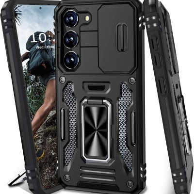 SAMSUNG GALAXY S23 Oil Painted Case w/Flat Magnetic Ring Sta