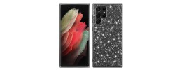 SAMSUNG S22 ULTRA Diamond
Bling Case Black (Retail Packaged)