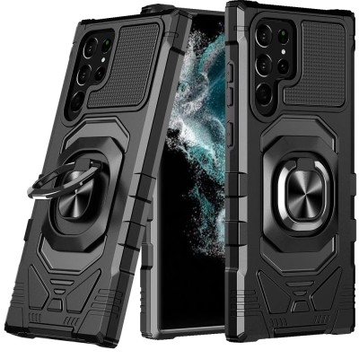 SAMSUNG S23 Ultra Hybrid Dual Layer Case Black