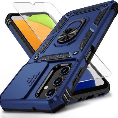 Samsung A03S Magnetic Kickstand W/ Sliding Camera Cover Card