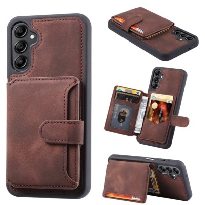 Samsung A15 5G luxurious synthetic PU leather 6 Card Slots I