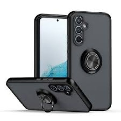 Samsung A35 5G Magnetic W/ Ringstand Cases Black