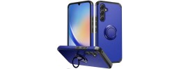 Samsung A35 5G Magnetic W/ Ringstand Cases Blue