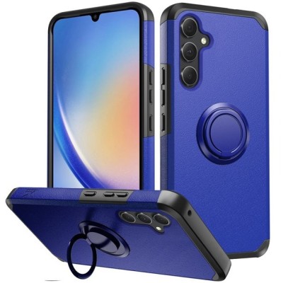 Samsung A35 5G Magnetic W/ Ringstand Cases Blue