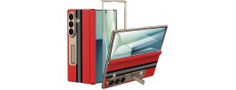 Samsung Z Fold7 Premium Kickstand case Red(Premium Package)