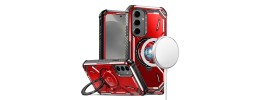 Samsung Galaxy S24 Premium  Bumper Case w/ Magnetic Red  Edge