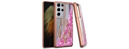 Samsung S21 ULTRA 6.8 Deluxe Wallet w/ Blister Rose Gold