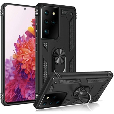 Samsung S21 Ultra 7"1 New Matte Design Brush Case with Ring