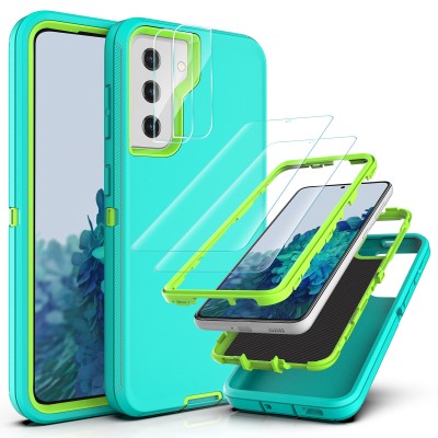 Samsung S21 plus 6"8 Premium Strong 3 IN 1 Case (Retail Pack