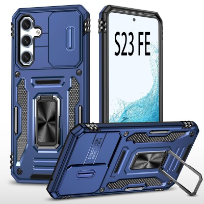 Samsung S23 FE Oil Painted Case w/Flat Magnetic Ring Stand B