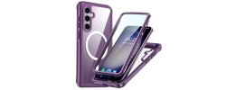 Samsung S23 FE Premium Bumper Case w/ Magsafe Purple(Retail