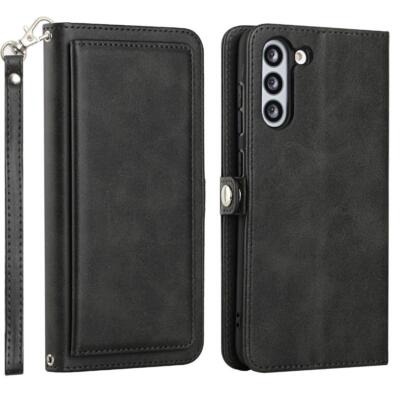 Samsung S23 FE luxurious synthetic PU leather 6 Card Slots I
