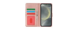 Samsung S24 Deluxe Wallet Compatible w/ MagSafe Rose Gold
