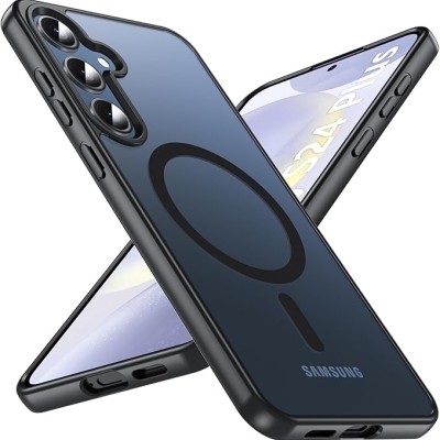 Samsung S24 Plus Premium Bumper Case w/ Magsafe Black Edge(R