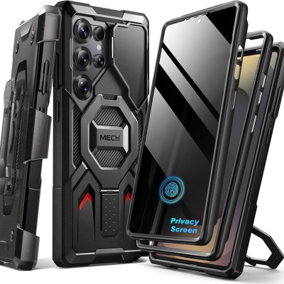 Samsung S25 FE Rotate Magnetic Ring Stand case w/Camera Cove