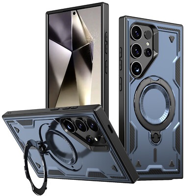 Samsung S25 Ultra Premium IMD Ring Stand case design #1(Prem