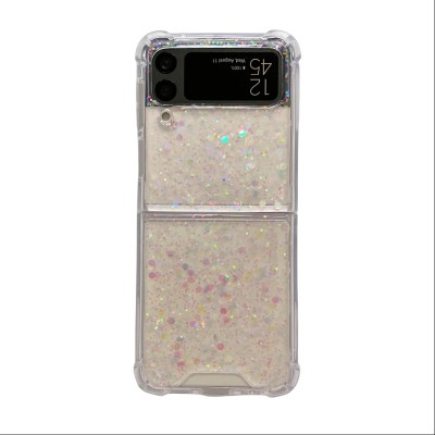 Samsung Z Flip4 Gliter Star Clear