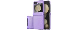 Samsung Z Flip5 Hybrid Dual Layer Case w/Magnetic Ring Stan