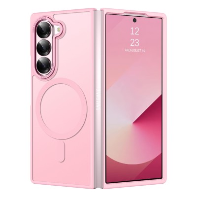 Samsung Z Fold6 Premium Matte Case w/Magsafe Pink(Premium Pa