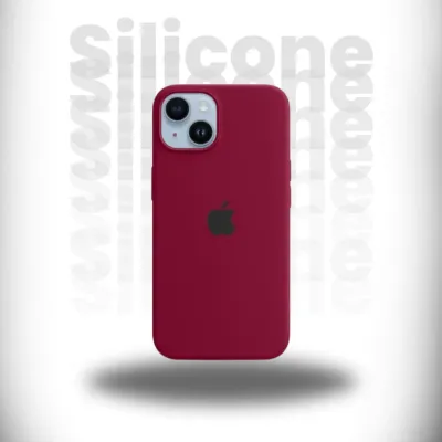 Silicone Case01 - Maroon