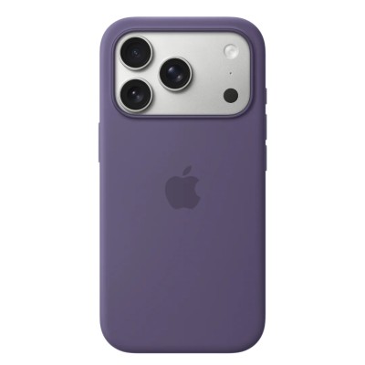 for iP17 AIR Premium Magsafe Silicon w Lens Stand01 - Purple