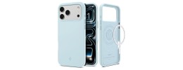for iP17 Pro Premium Magsafe Silicon w Lens Stand01 - Light Blue