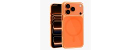 for iP17PM Orange Tech Clear - Orange