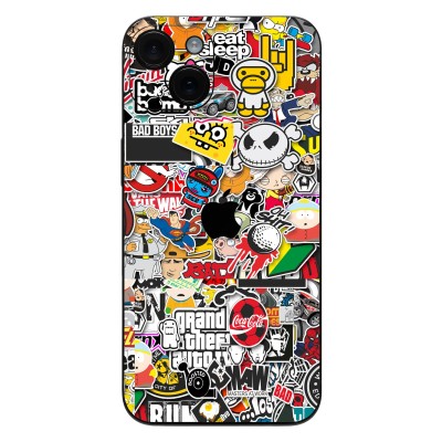 for iPhone 13/14 Sleek Skin Design Case01- D11