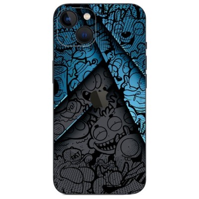 for iPhone 13/14 Sleek Skin Design Case01- D4