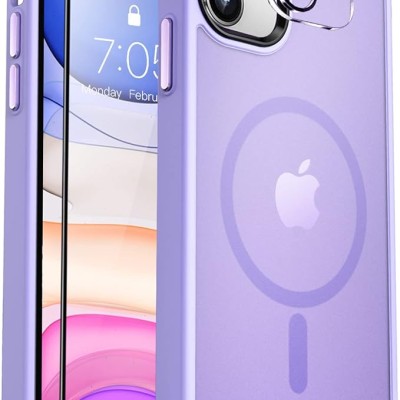 iPhone 11 6.1 Brushed Case Purple