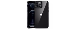 iPhone 12/ 12 PRO 6.1 Crystal Skin Solid Black