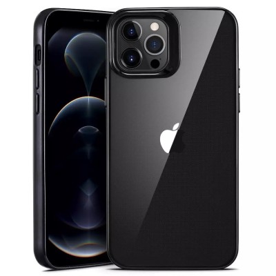 iPhone 12/ 12 PRO 6.1 Crystal Skin Solid Black