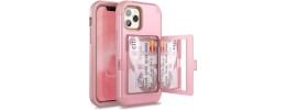 iPhone 12/ 12 PRO 6.1 Deluxe Wallet w/ Blister Hot Pink