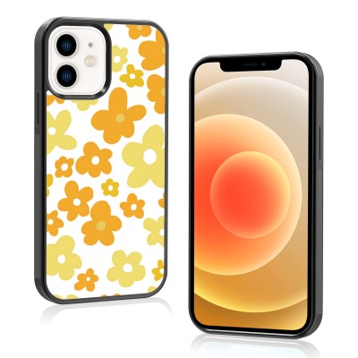 iPhone 12/ 12 PRO 6.1 ONYX FLOWER Yellow