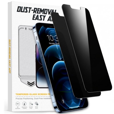iPhone 12/ 12 PRO 6.1 PRIVACY Tempered Glass