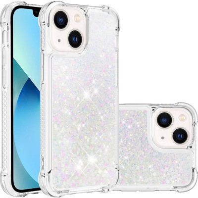 iPhone 13 6.1 /14 6.1 FLASHING Glitter Silver