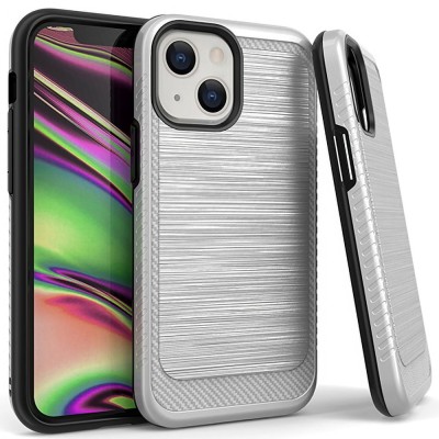 iPhone 13 MINI 5.4 Brushed Case 3 Silver