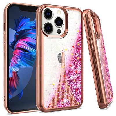 iPhone 13 PRO MAX 6.7 CHRO GLT Motion Butterfly ROSE GOLD