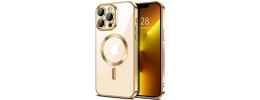 iPhone 13 pro max Magsafe w Stand Case Deluxe01-Gold