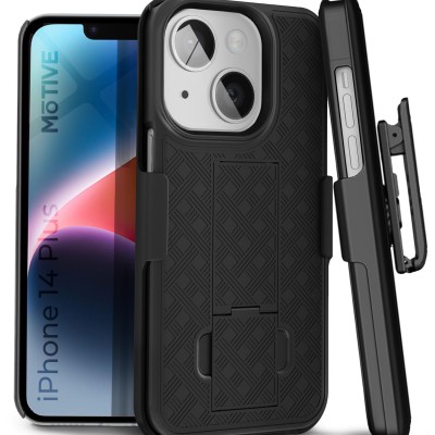 iPhone 14 PLUS 6.7 Hybrid Holster Combo Black