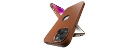 iPhone 14 Plus 6.7" iBrands Leather Back Pocket Collection - Tan