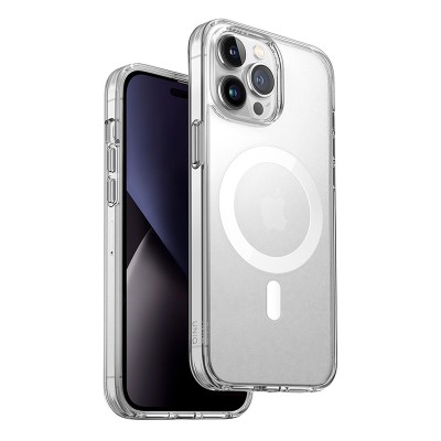 iPhone 14 pro max Magsafe w Stand Case Deluxe01-White