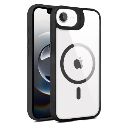 iPhone 16e Hybrid Dual Layer Case Black(Premium Package