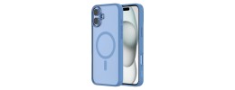 iPhone 16e Hybrid Dual Layer Case Blue(Premium Package)