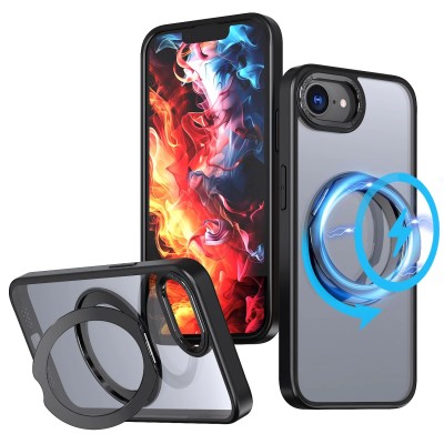 iPhone 16e Premium IMD Ring Stand case design #5(Premiu