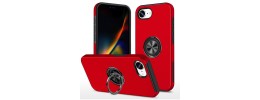 iPhone 16e Twisting Magnetic Ring Stand Case w/Camera c
