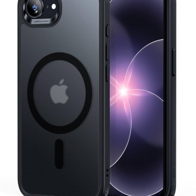 iPhone 16e premium Acrylic Tpu case, Black (Premium Pac