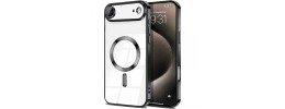 iPhone 17 2025 Chrom Clear Case w/Magnetic Ring Camera Glass