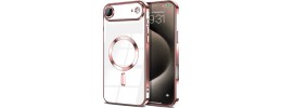 iPhone 17 2025 Chrom Clear Case w/Magnetic Ring Camera Glass