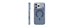 iPhone 17 2025 Hybrid Clear Case w/Magnetic Ring Cyan(Premiu